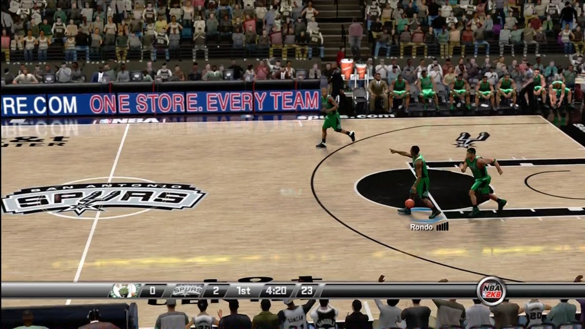 NBA 2K8 screenshot 3 for Playstation 2
